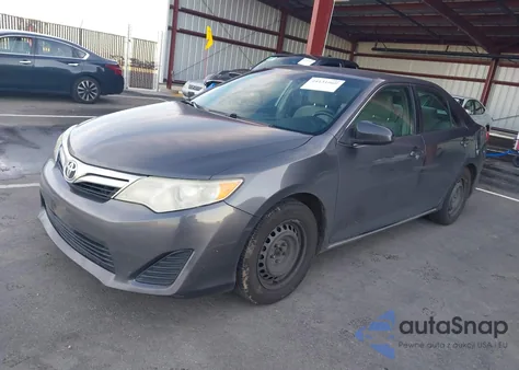 2012 Toyota Camry Le z USA, uszkodzony, nr VIN 4T4BF1FK0CR185509